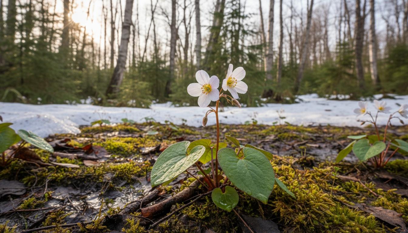 Siberian Springbeauty (Claytonia Sibirica Var. Sibirica) - Perennials