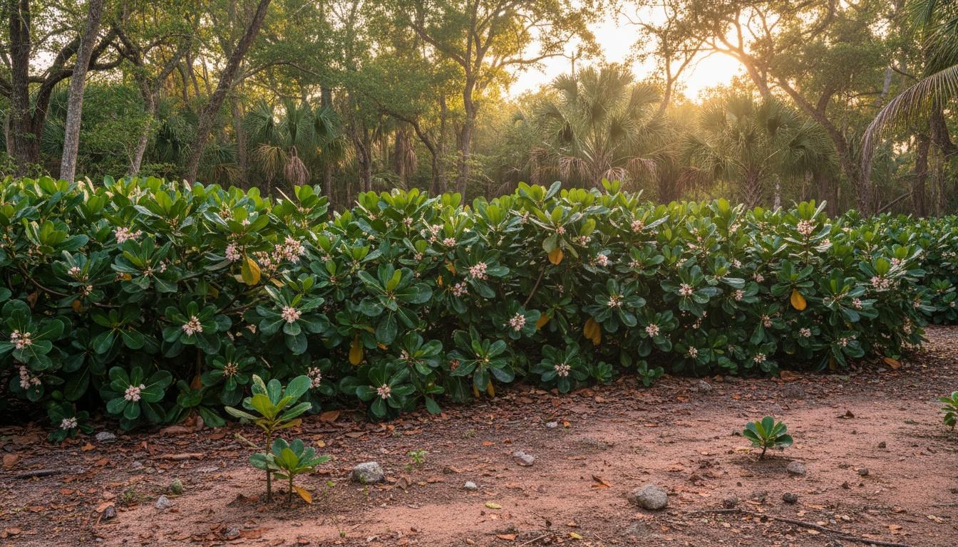 Clusia Hedge (Clusia Rosea) - Ground Layers