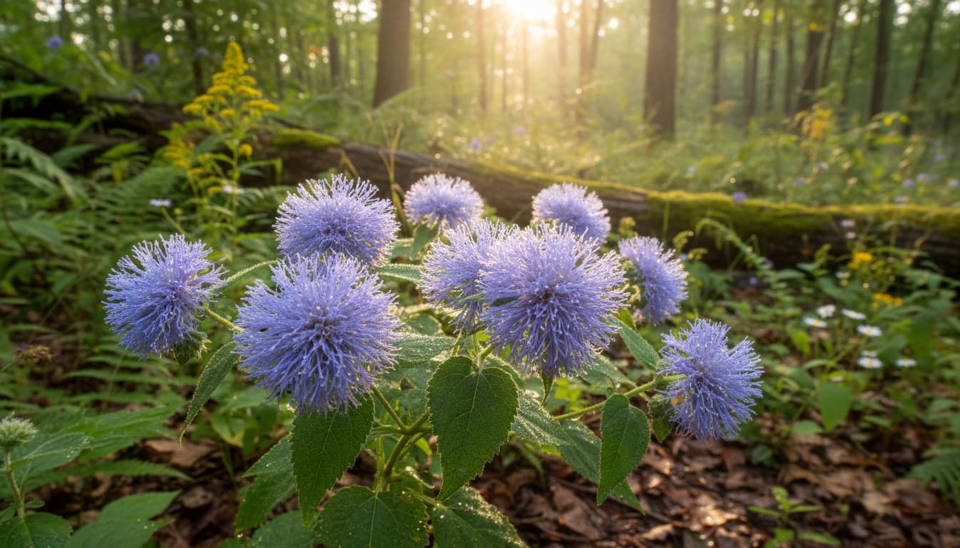 Blue Mistflower (Conoclinium Coelestinum) - Perennials