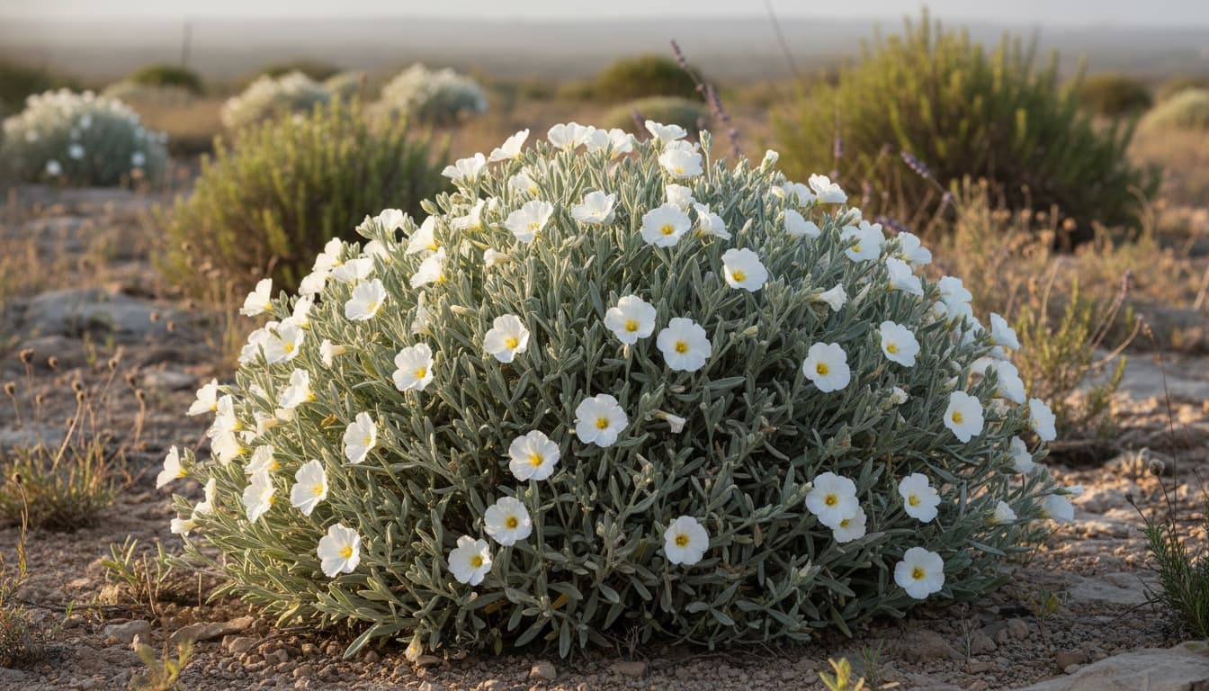 Silverbush (Convolvulus Cneorum) - Ground Layers