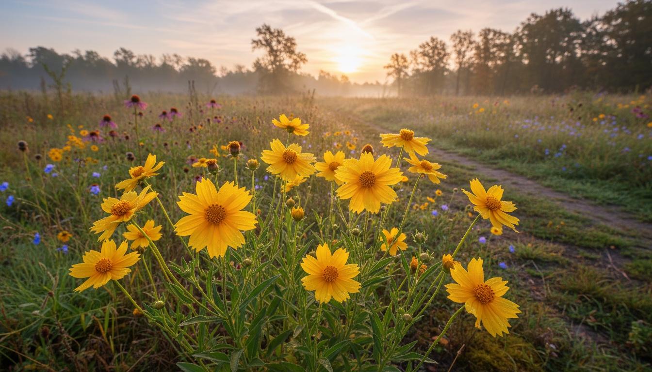 Tickseed 'Early Sunrise' (Coreopsis Grandiflora 'Early Sunrise') - Perennials