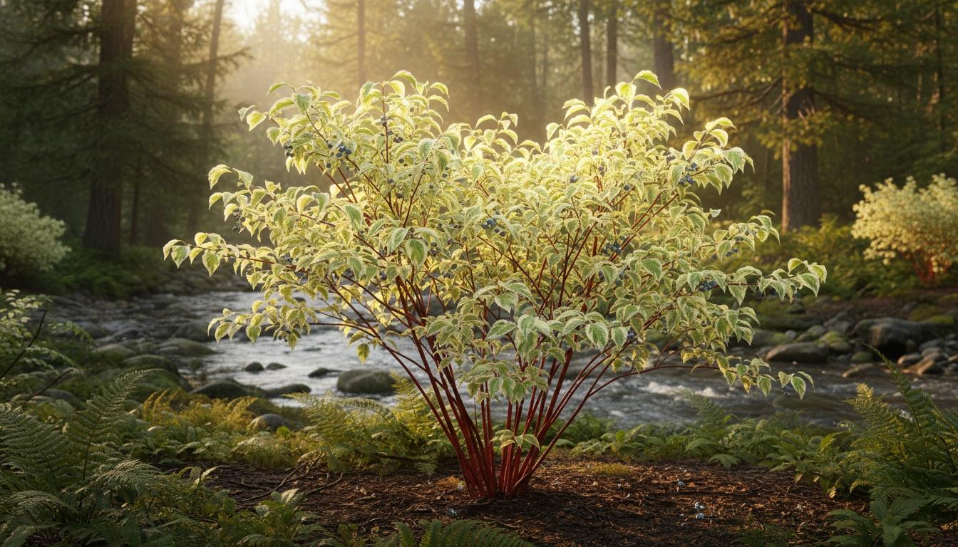Tatarian Dogwood Bailhalo (Cornus Alba 'Bailhalo') - Ground Layers