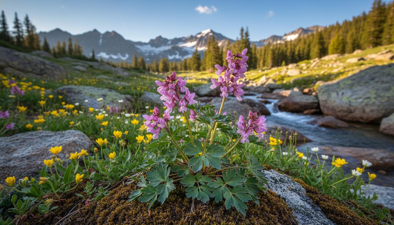 Sierra Fumewort (Corydalis Caseana) - Perennials