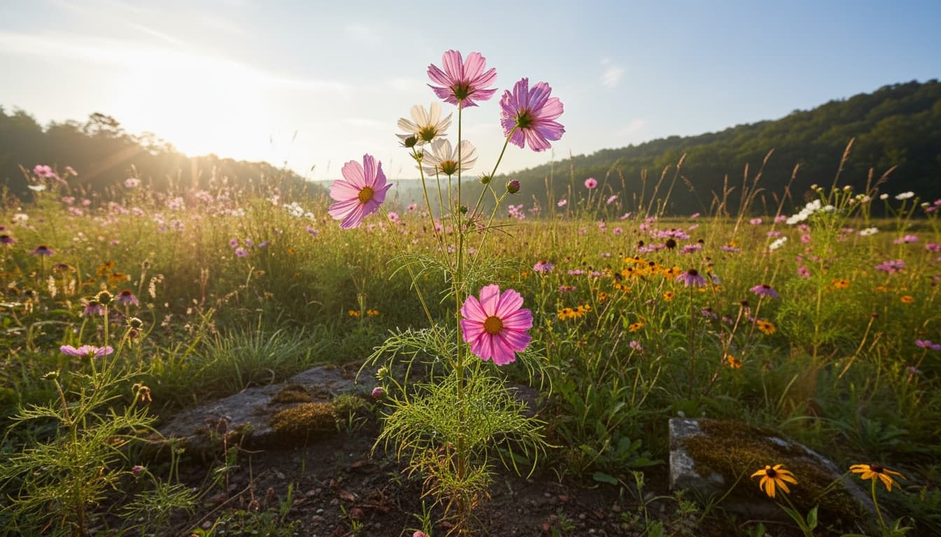 garden cosmos (Cosmos Bipinnatus) - Perennials
