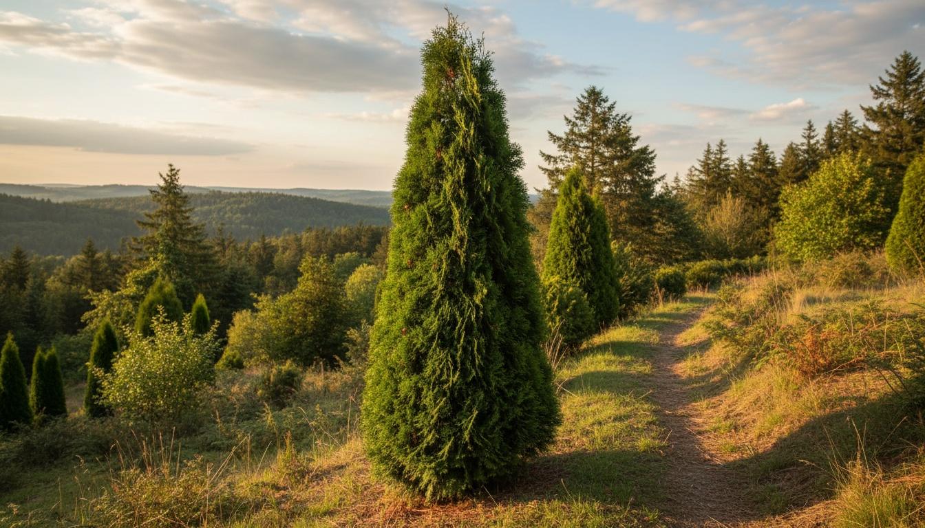 Green Rocket Leyland Cypress (Cupressocyparis Leylandii) - Evergreen Trees