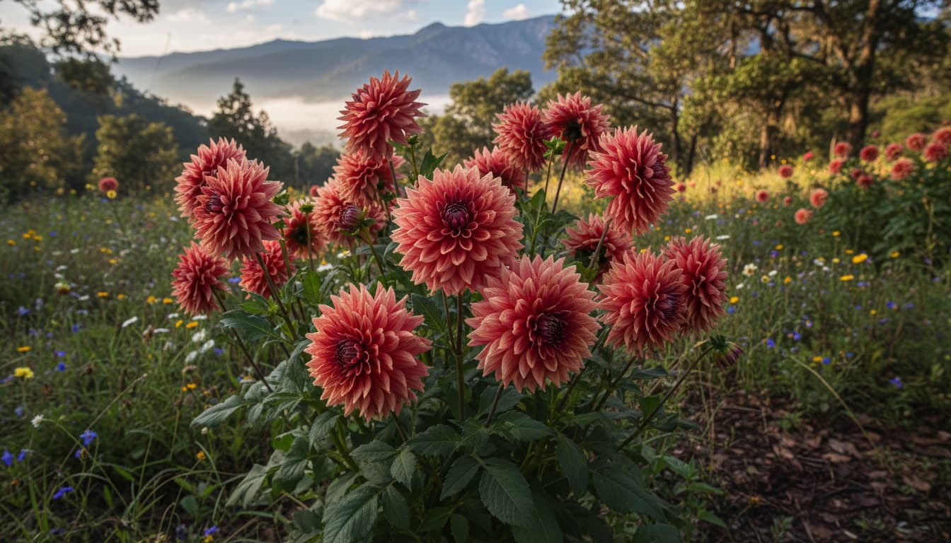 Dahlia (Dahlia Pinnata) - Perennials