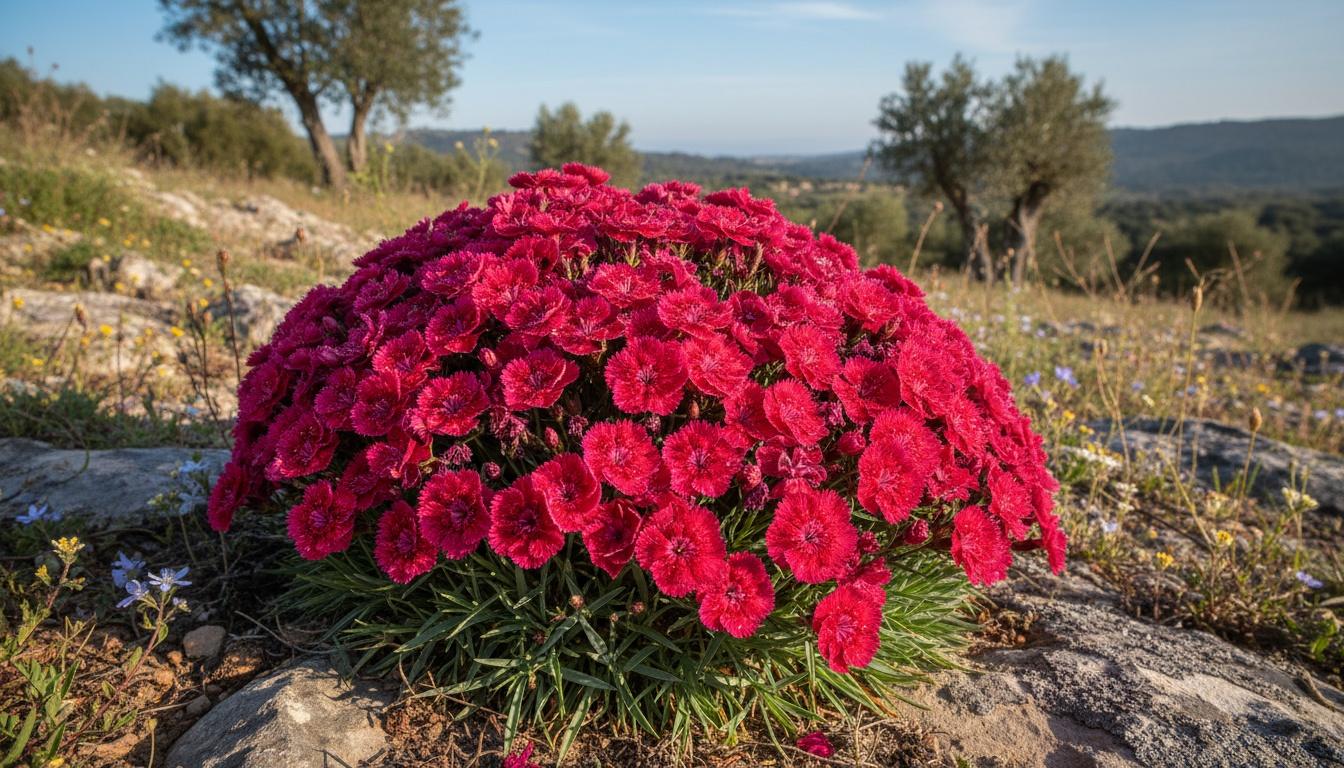 Pinks 'Paint The Town Red' (Dianthus Pp33293 'Paint The Town Red') - Perennials