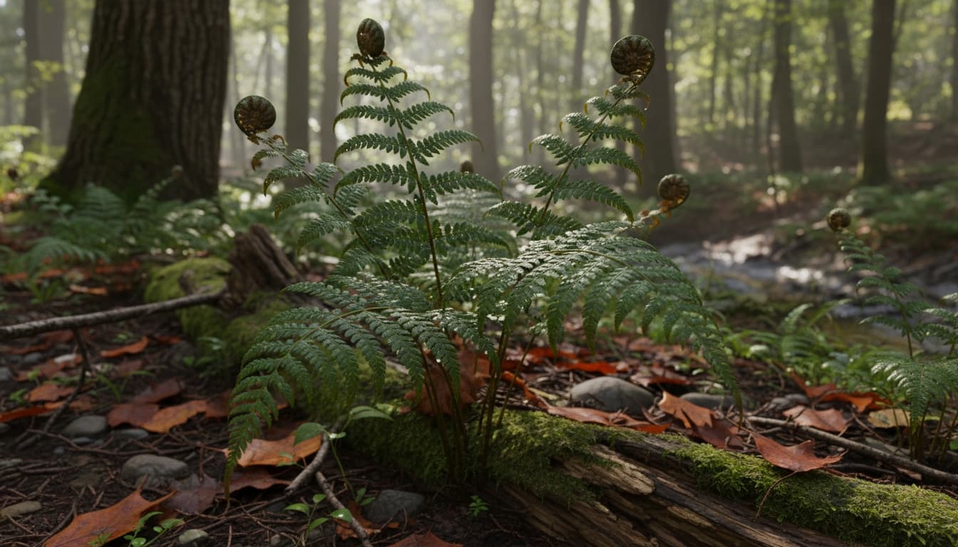 Wood Fern (Dryopteris Spp.) - Perennials