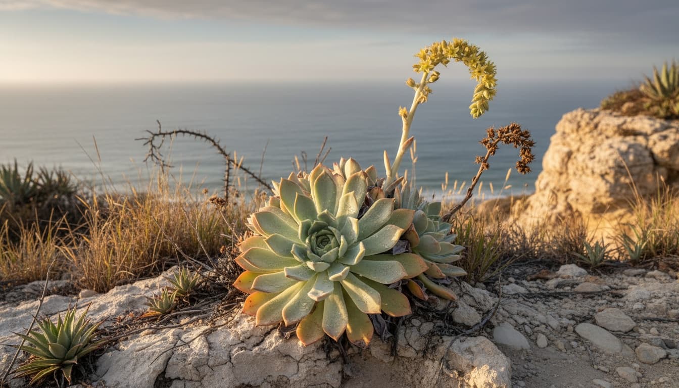 Britton'S Dudleya (Dudleya Brittonii) - Succulents