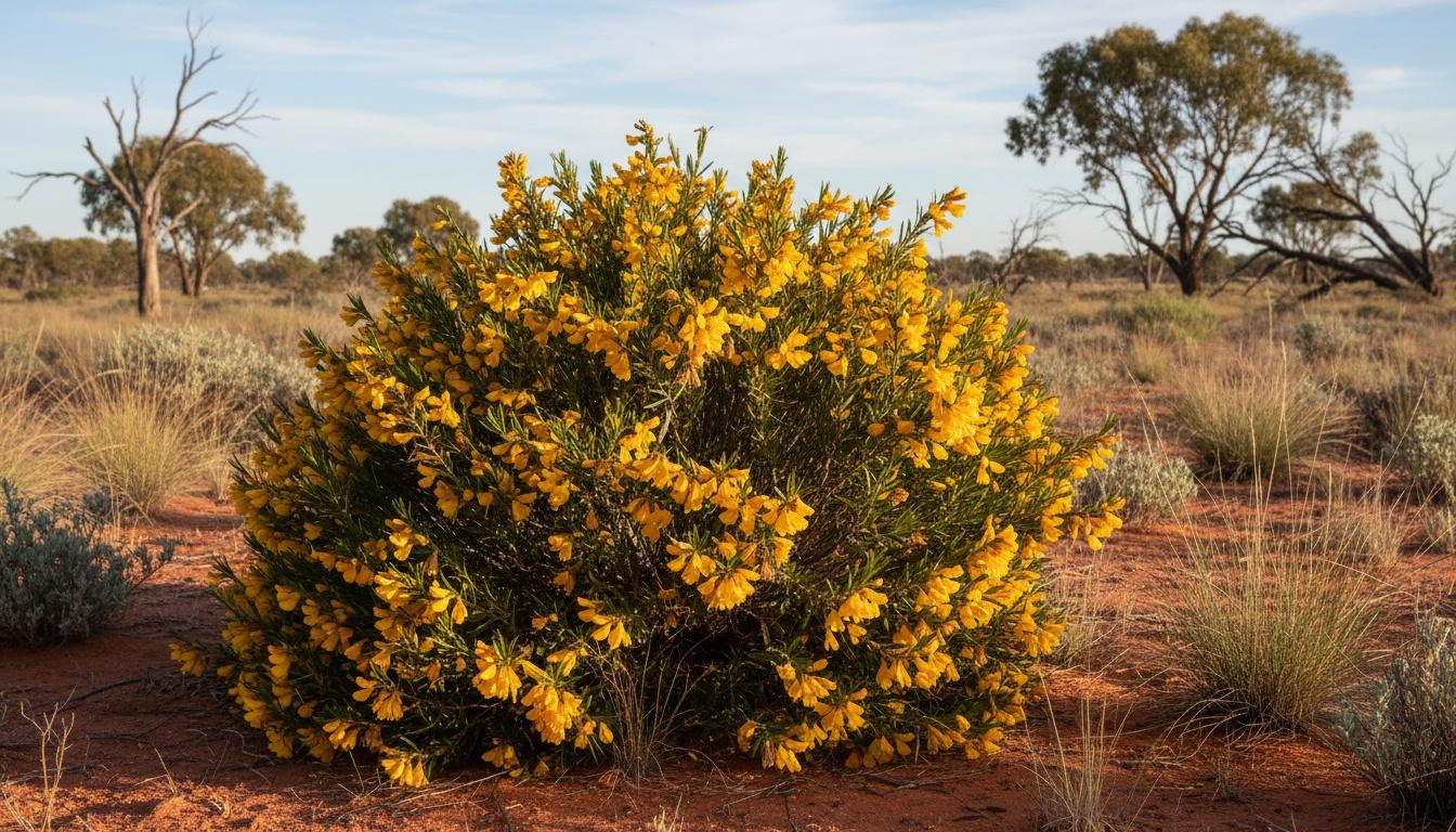 Mingenew Gold Eremophila Gold (Eremophila Glabra 'Mingenew Gold') - Ground Layers