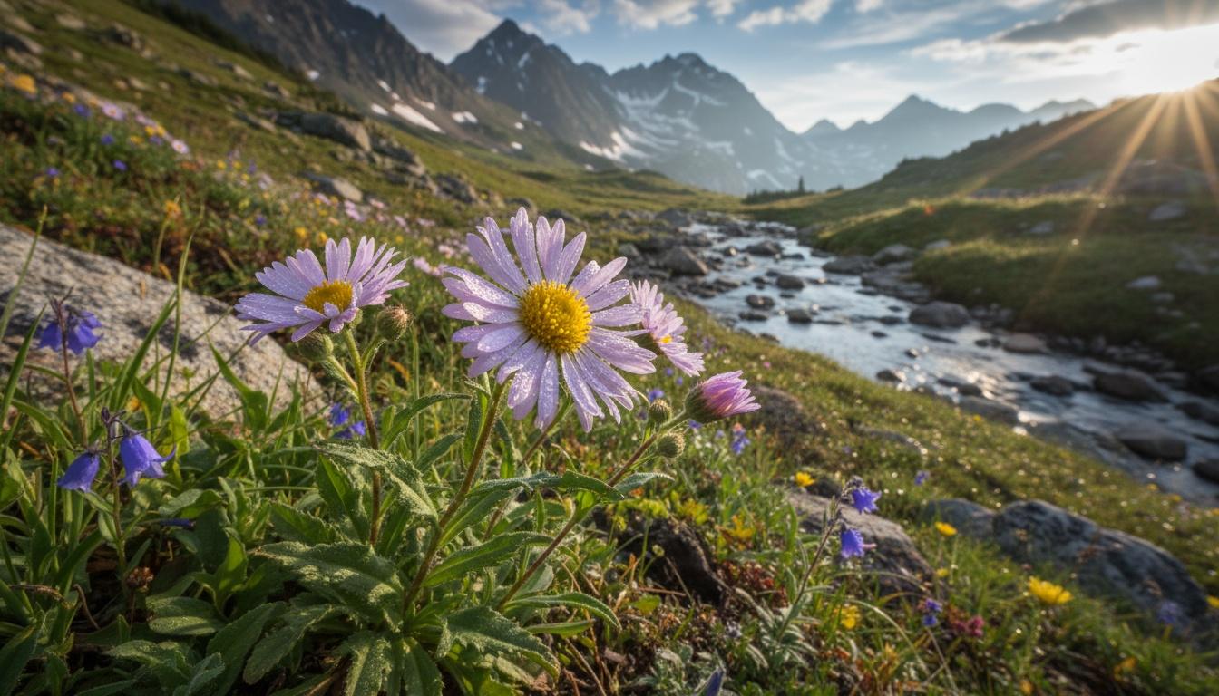 Subalpine Fleabane (Erigeron Peregrinus) - Perennials