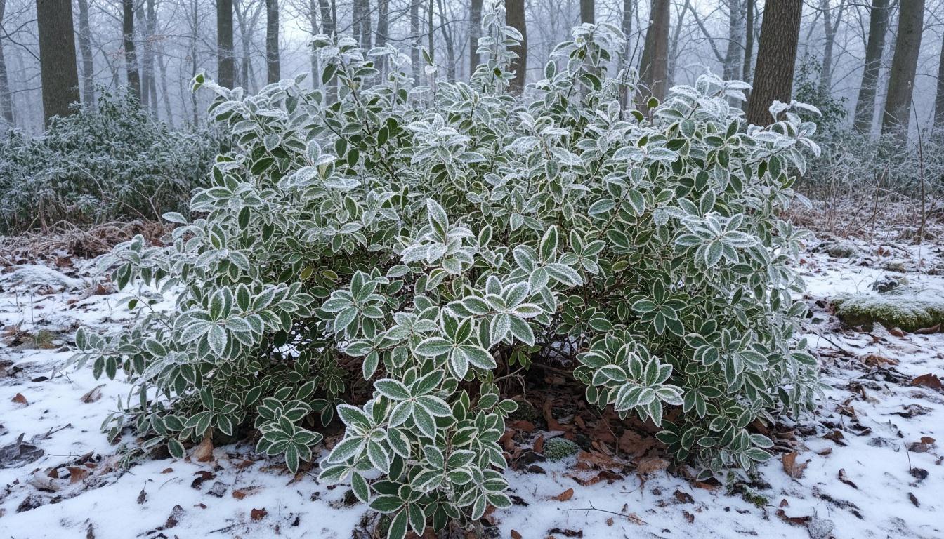 Wintercreeper Variegated Japanese Euonymus 'Silver Queen' (Euonymus Japonicus 'Silver Queen') - Ground Layers