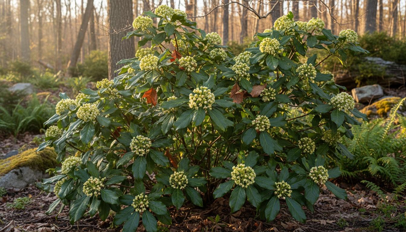 Manhattan Euonymus 'Manhattan' (Euonymus Patens 'Manhattan') - Ground Layers