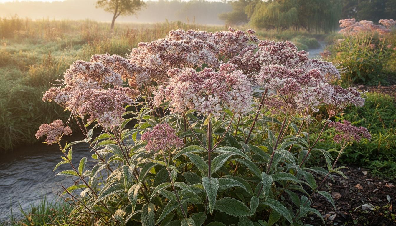 Joe Pye Weed 'Pink Frost' (Eupatorium Fortunei 'Pink Frost') - Perennials
