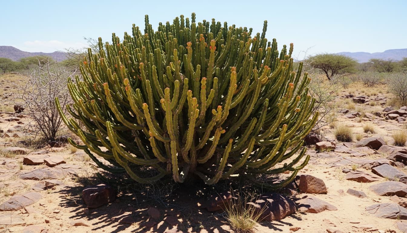 Pencil Cactus (Euphorbia Tirucalli) - Succulents