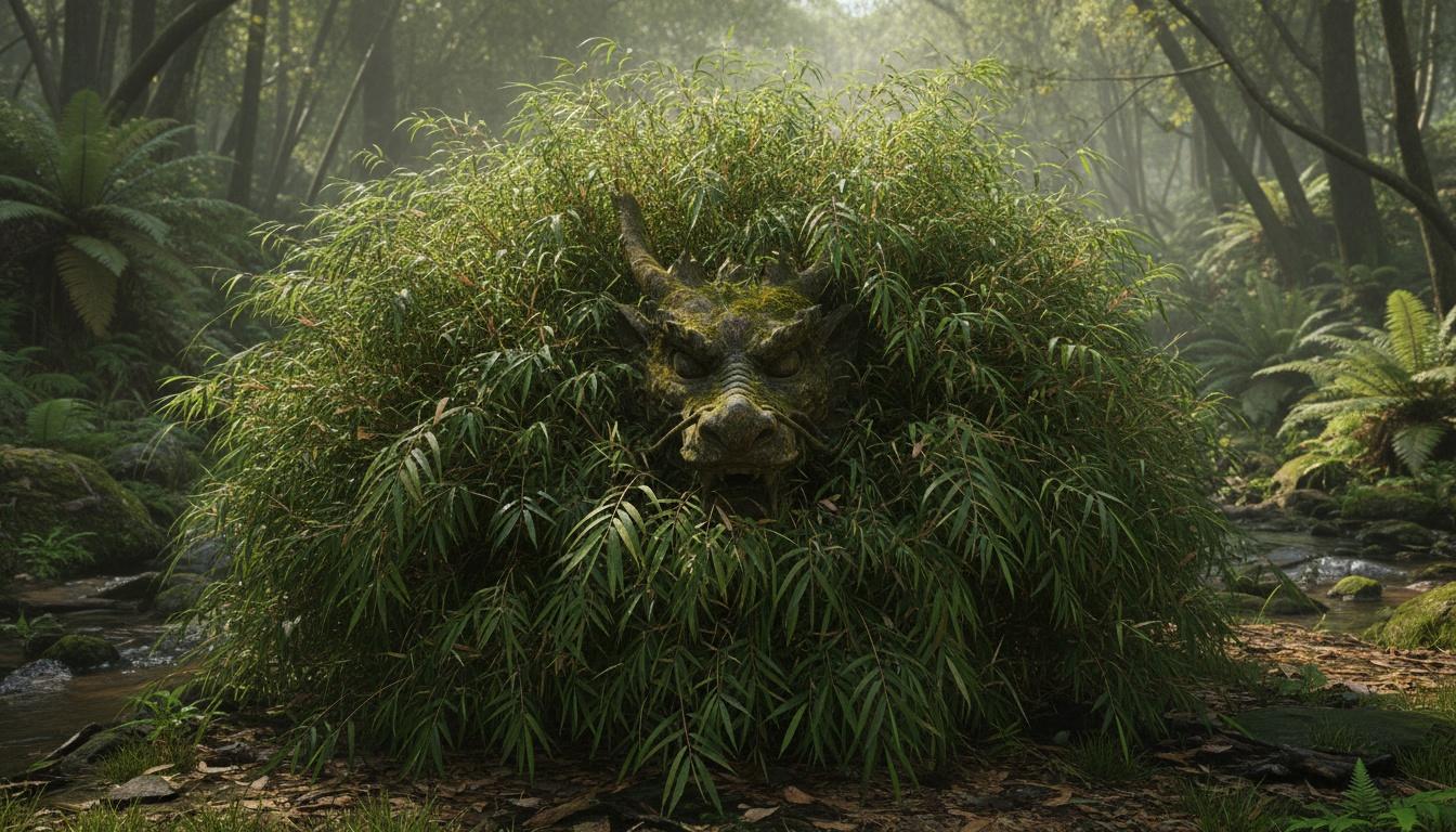 Dragon Head Clumping Bamboo (Fargesia Rufa) - Ground Layers