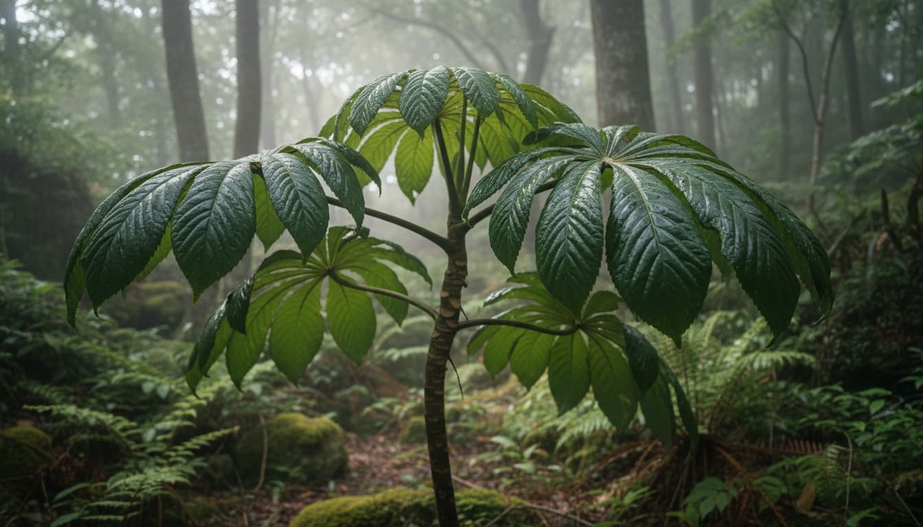 Japanese Aralia (Fatsia Japonica) - Ground Layers