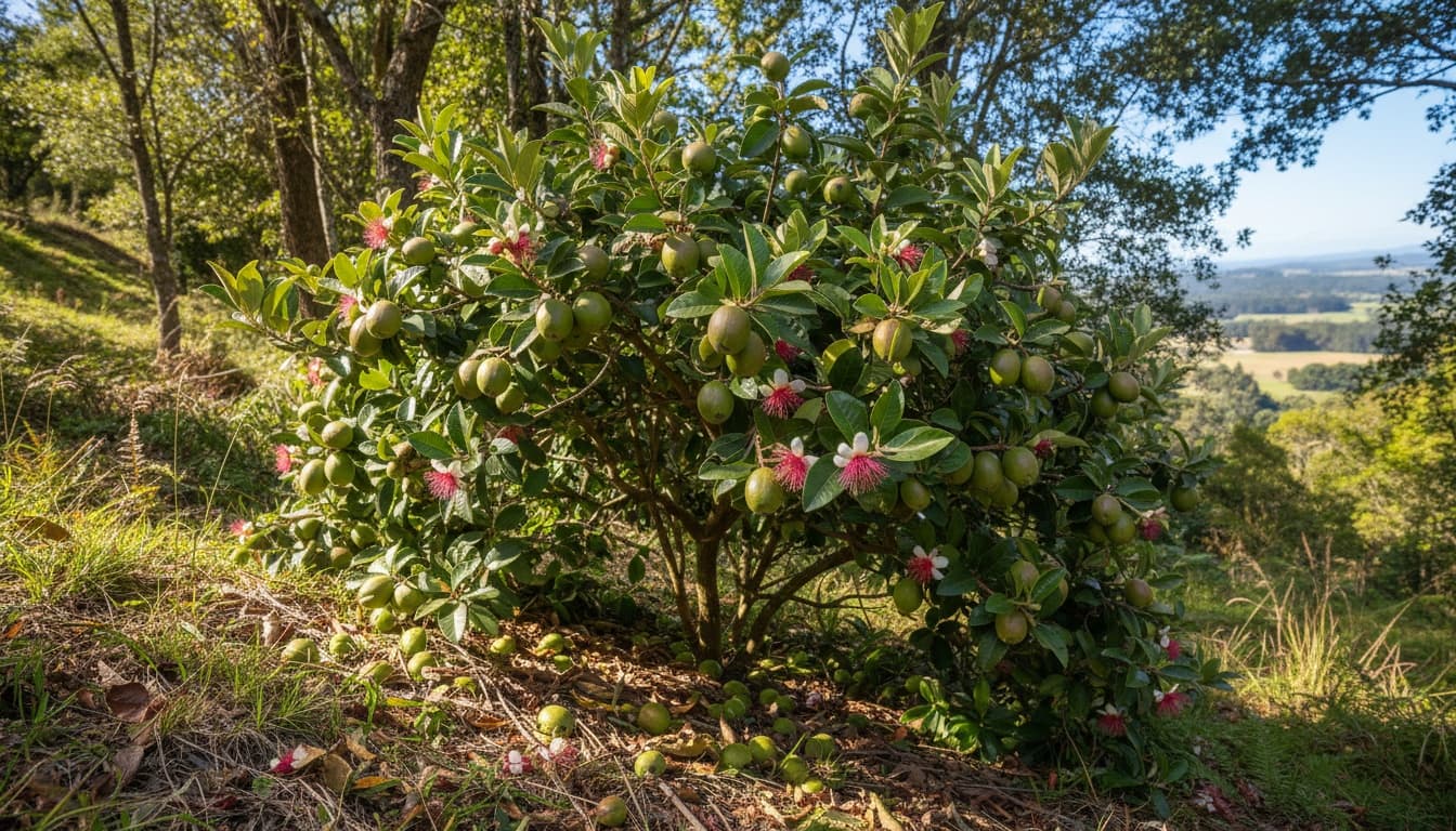 Pineapple Guava (Feijoa Sellowiana) - Fruit Trees