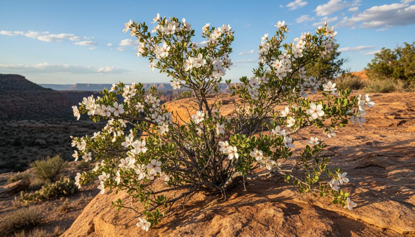 Cliff Fendlerbush (Fendlera Rupicola) - Ground Layers