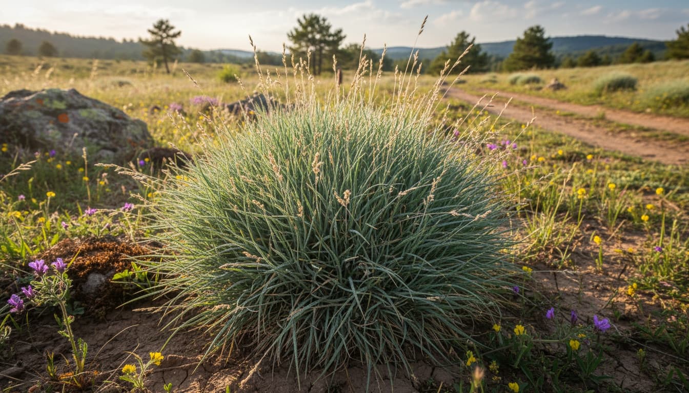 Fescue Grass (Festuca Spp.) - Grasses