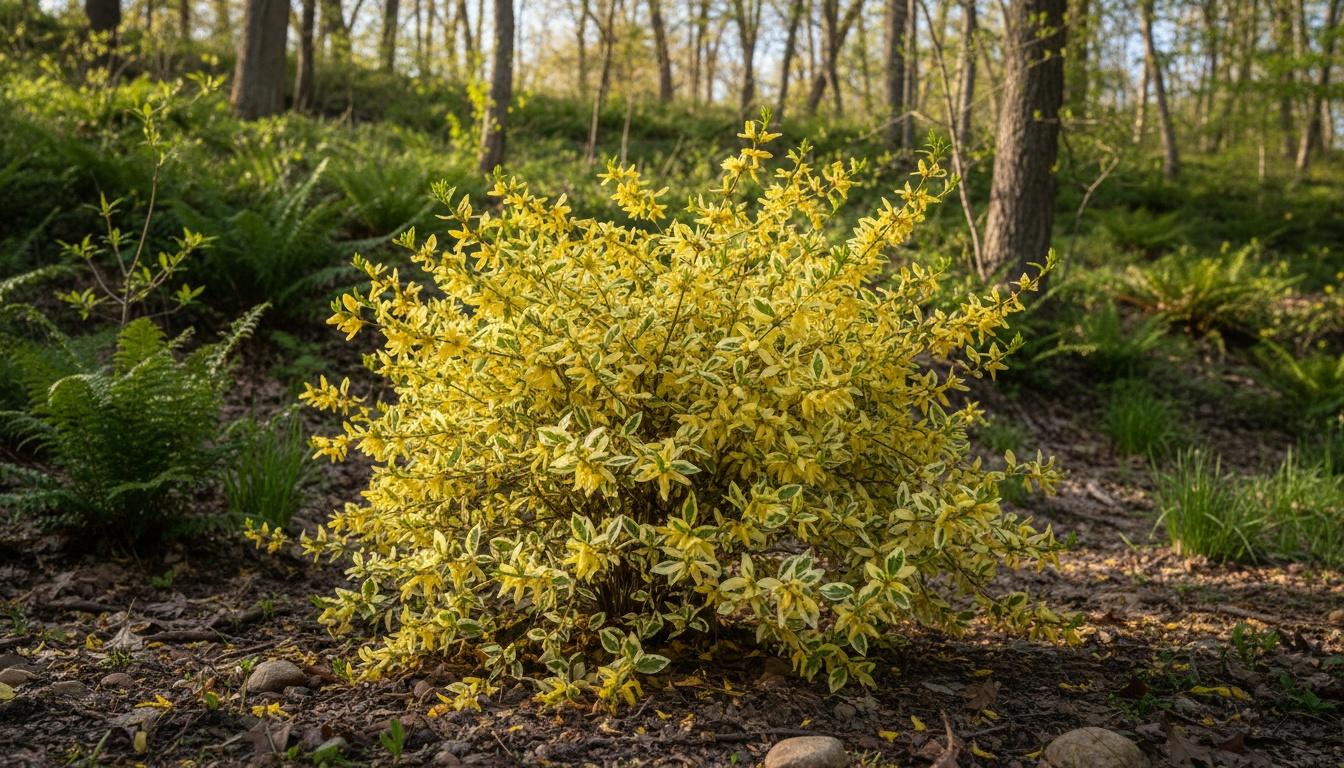 Citrus Swizzle® Dwarf Forsythia 'Mckcitrine' Citrus Swizzle® Citrus Swizzle® (Forsythia 'Mckcitrine') - Ground Layers