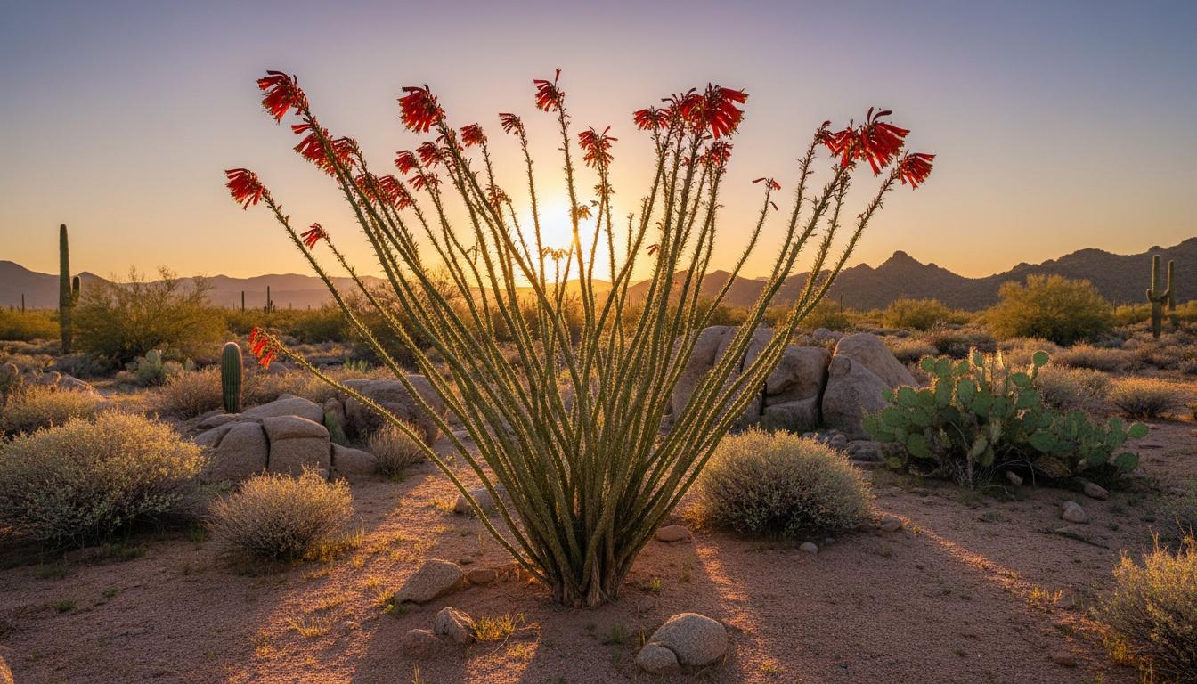 Ocotillo (Fouquieria Splendens) - Ground Layers