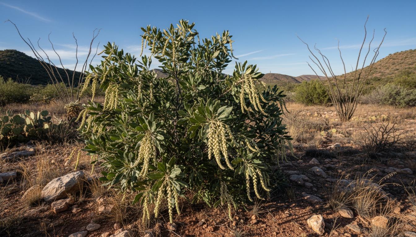 Wright'S Silktassel (Garrya Wrightii) - Ground Layers