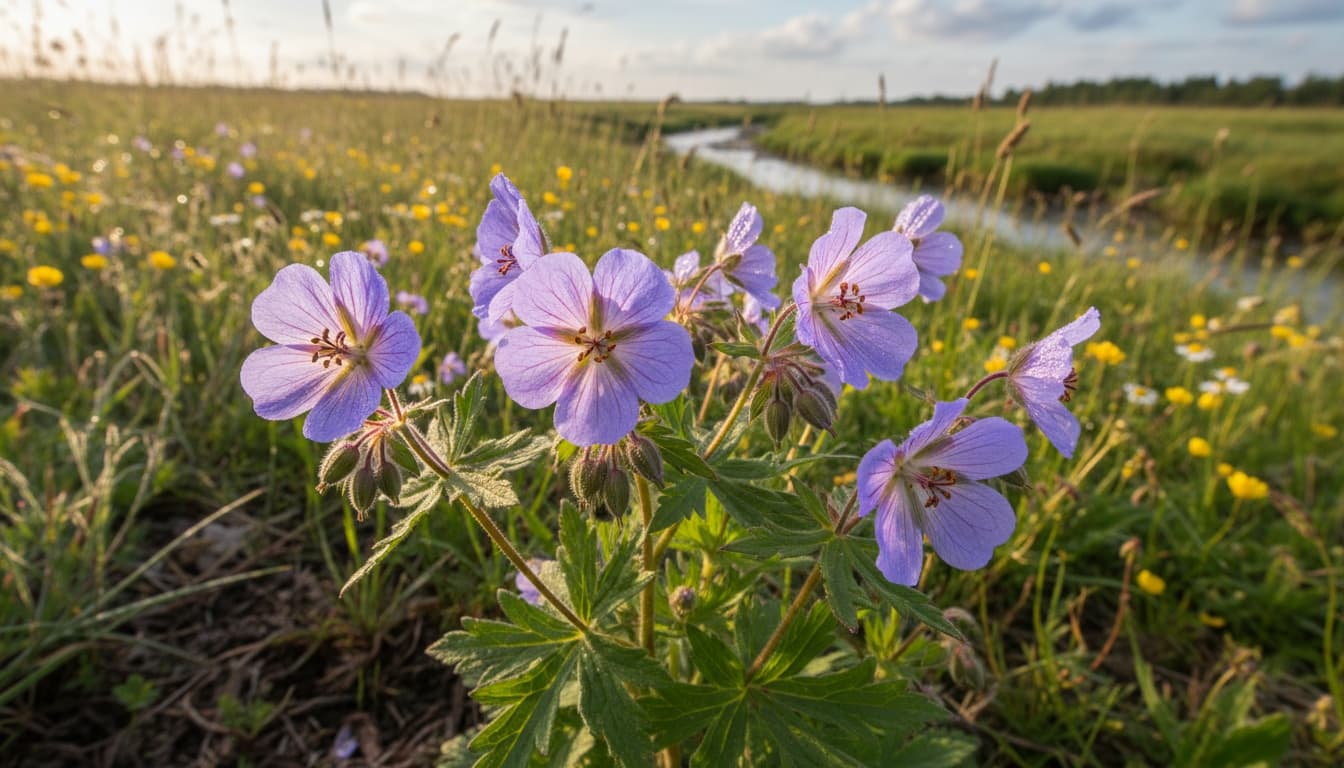 Meadow Cranesbill (Geranium Pratense) - Perennials