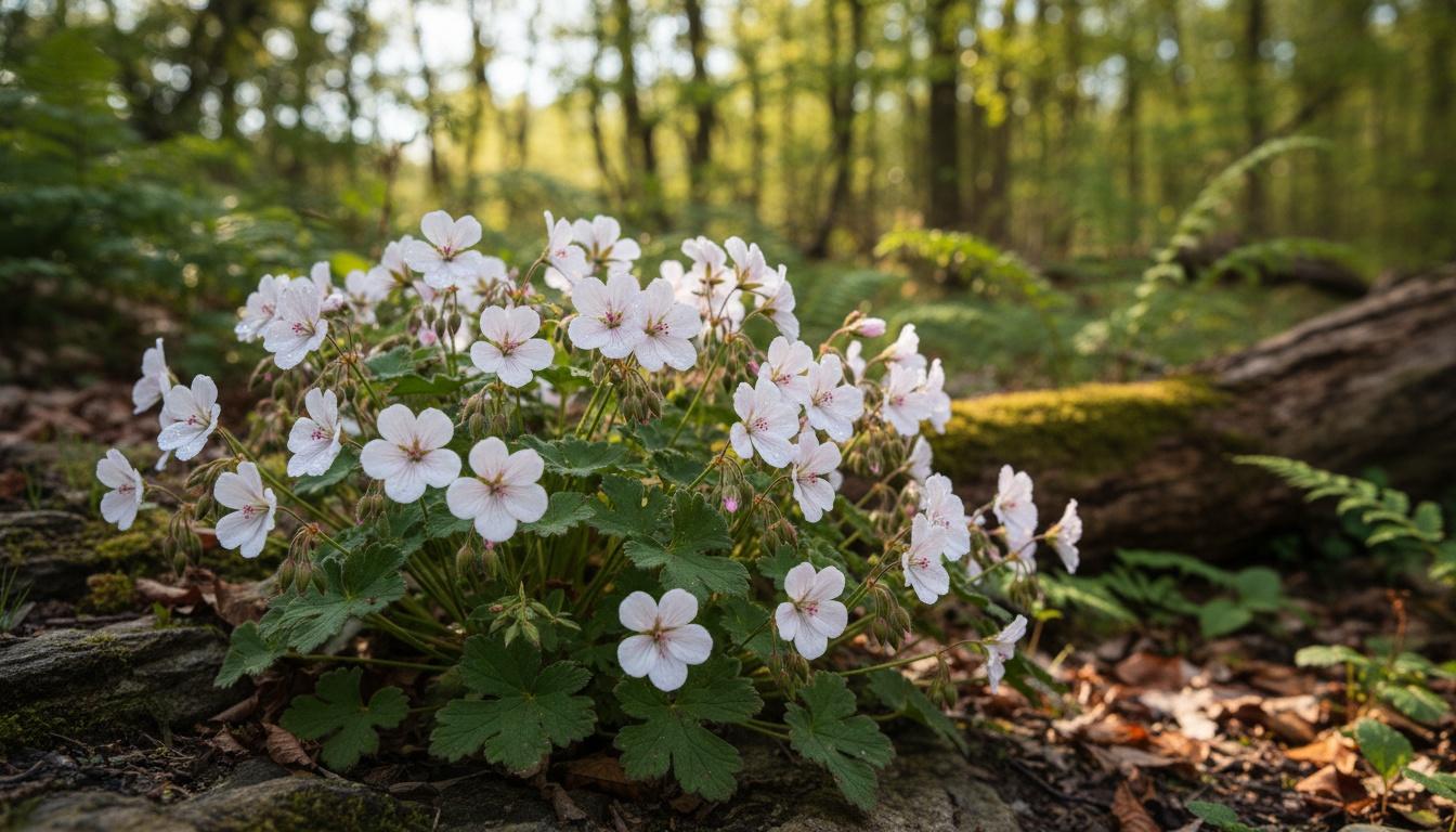 Hardy Geranium Cranesbill 'St. Ola' (Geranium X Cantabrigiense 'St. Ola') - Perennials
