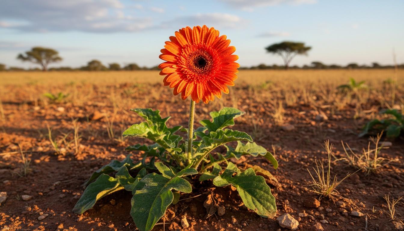 African Bush Daisy (Gerbera Jamesonii) - Ground Layers