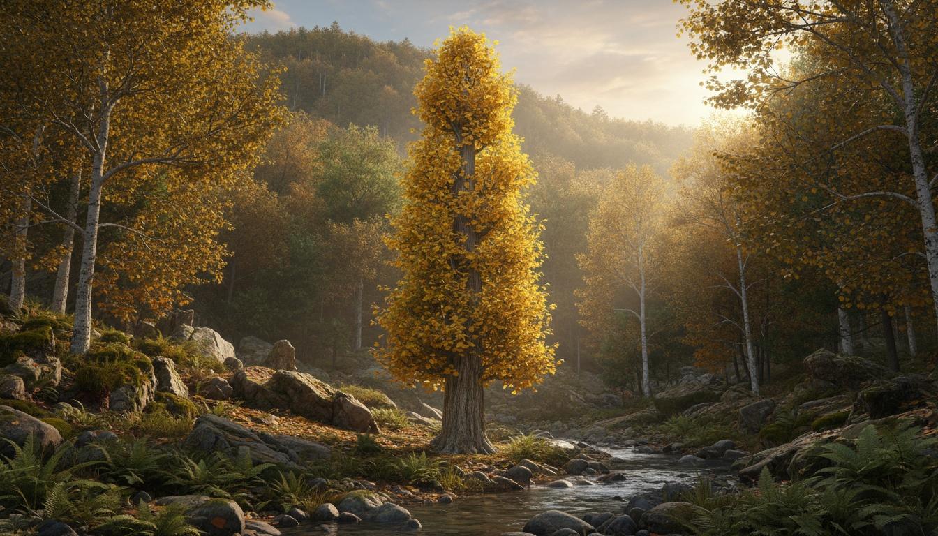 Columnar Maidenhair Tree 'Menhir' Skinny Fit® Skinny Fit® (Ginkgo Biloba  Pp24226 'Menhir') - Shade Trees