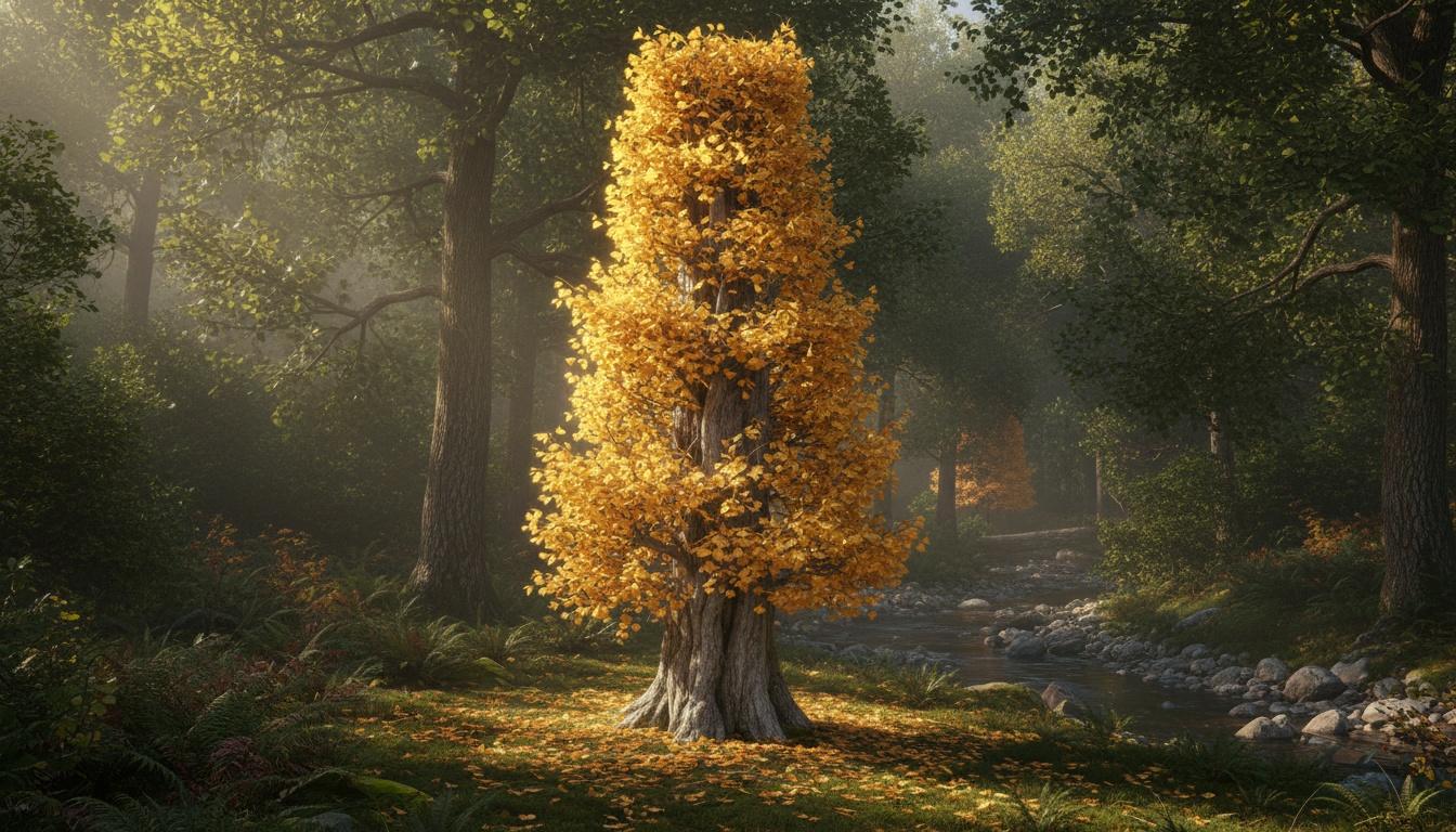 Maidenhair Tree 'Golden Colonnade' (Ginkgo Biloba 'Golden Colonnade') - Shade Trees