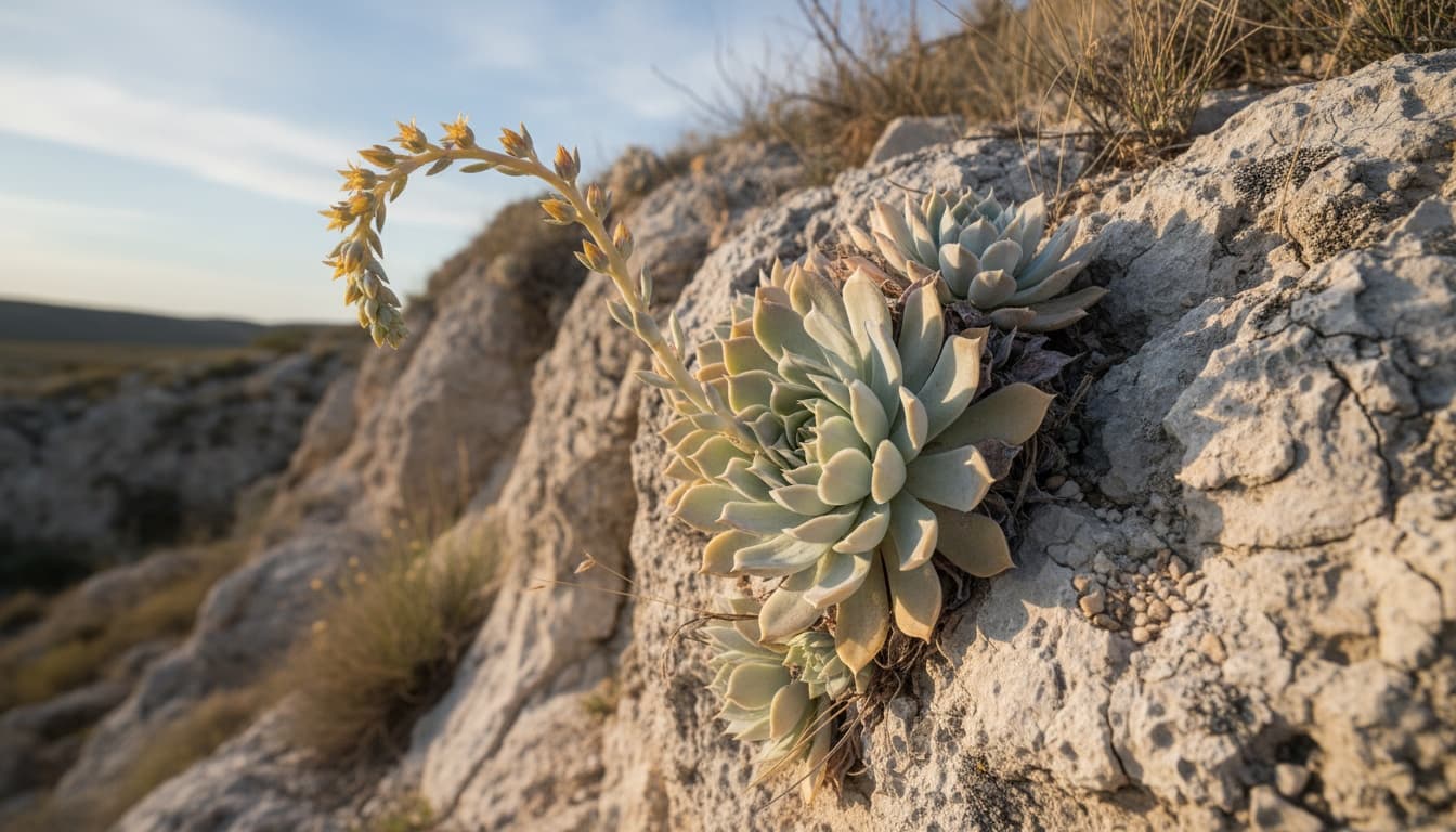 Ghost Plant (Graptopetalum Paraguayense) - Succulents