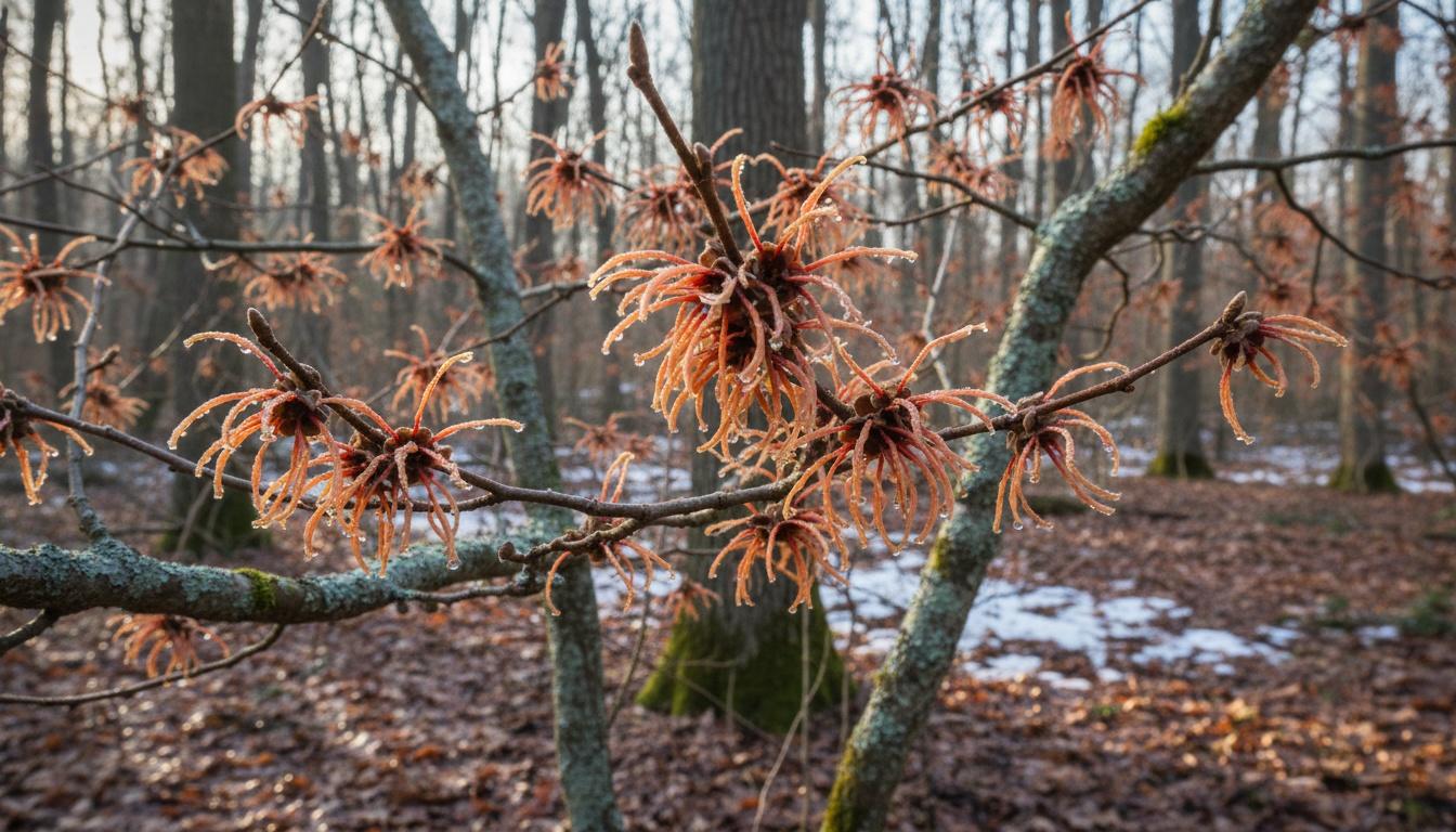 Diane Witch Hazel (Hamamelis × Intermedia) - Ground Layers