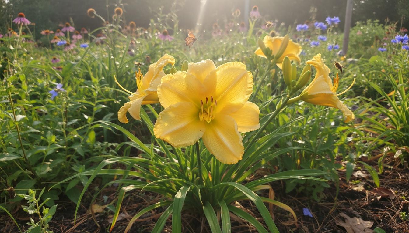 Daylily 'Fragrant Returns' (Hemerocallis 'Fragrant Returns') - Perennials