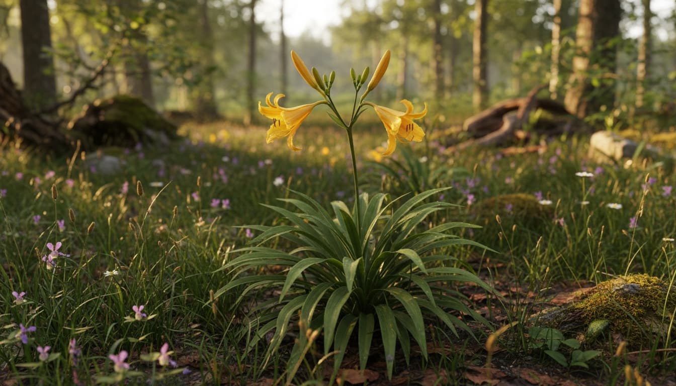 Lemon Lily (Hemerocallis Lilioasphodelus) - Perennials
