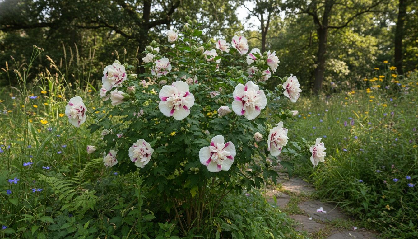 First Editions® Rose Of Sharon 'Minspot' Fiji™ Fiji™ (Hibiscus Syriacus 'Minspot') - Flowering Trees