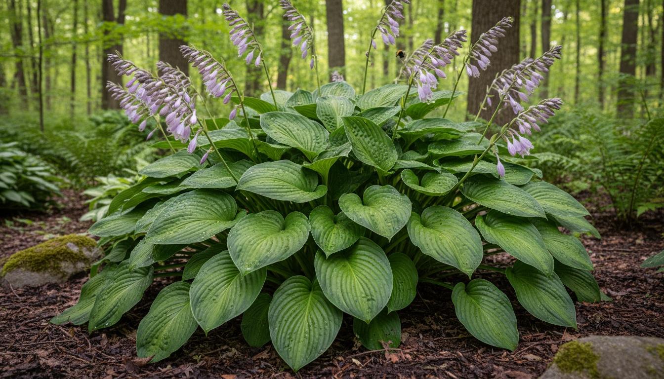 Guacamole Hosta (Hosta 'Guacamole') - Perennials
