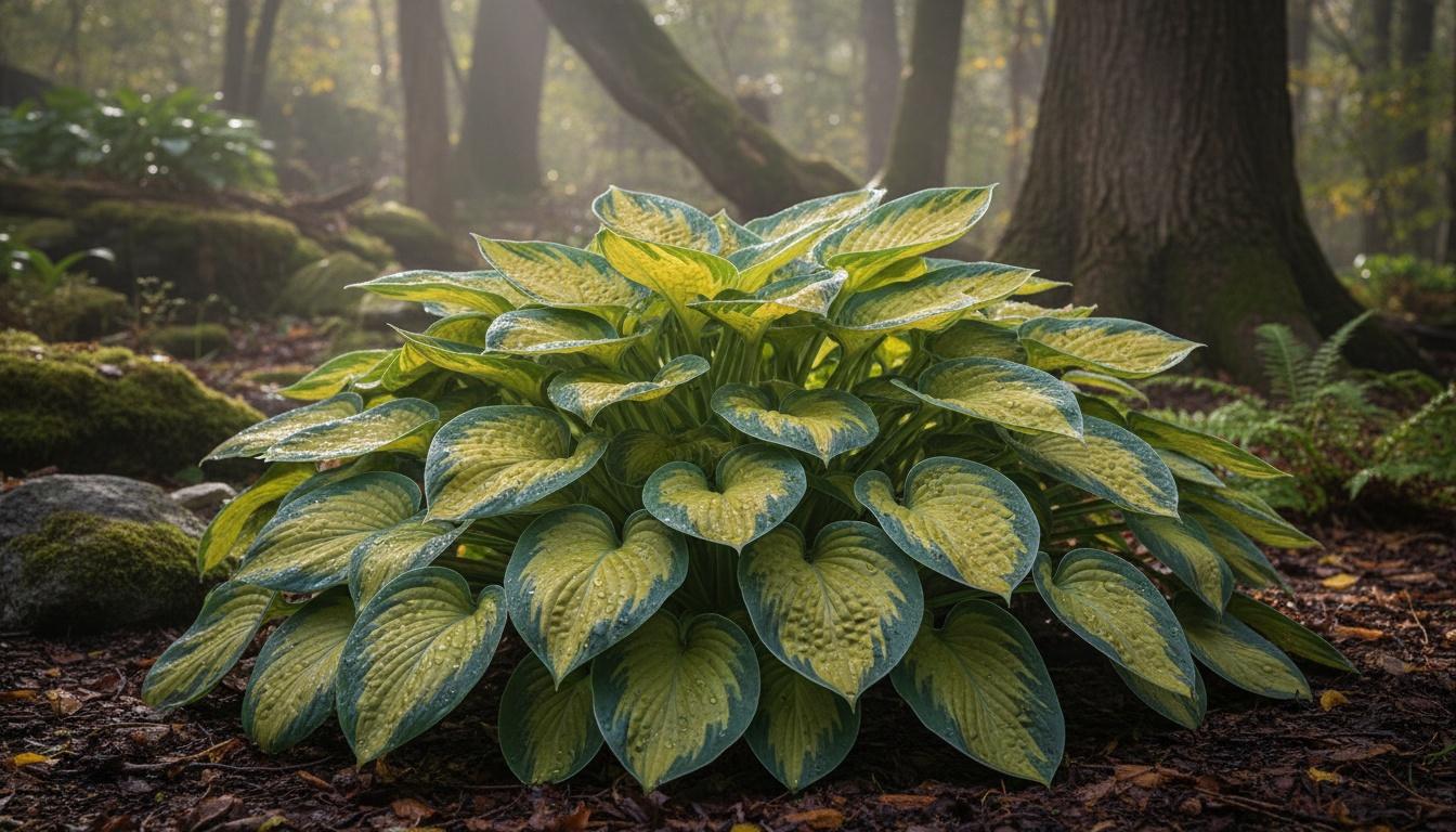 Hosta Plantain Lily 'Island Breeze' (Hosta 'Island Breeze') - Perennials