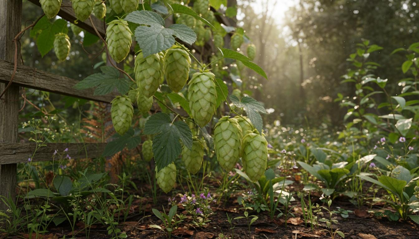 Hops 'Nugget' (Humulus Lupulus 'Nugget') - Perennials