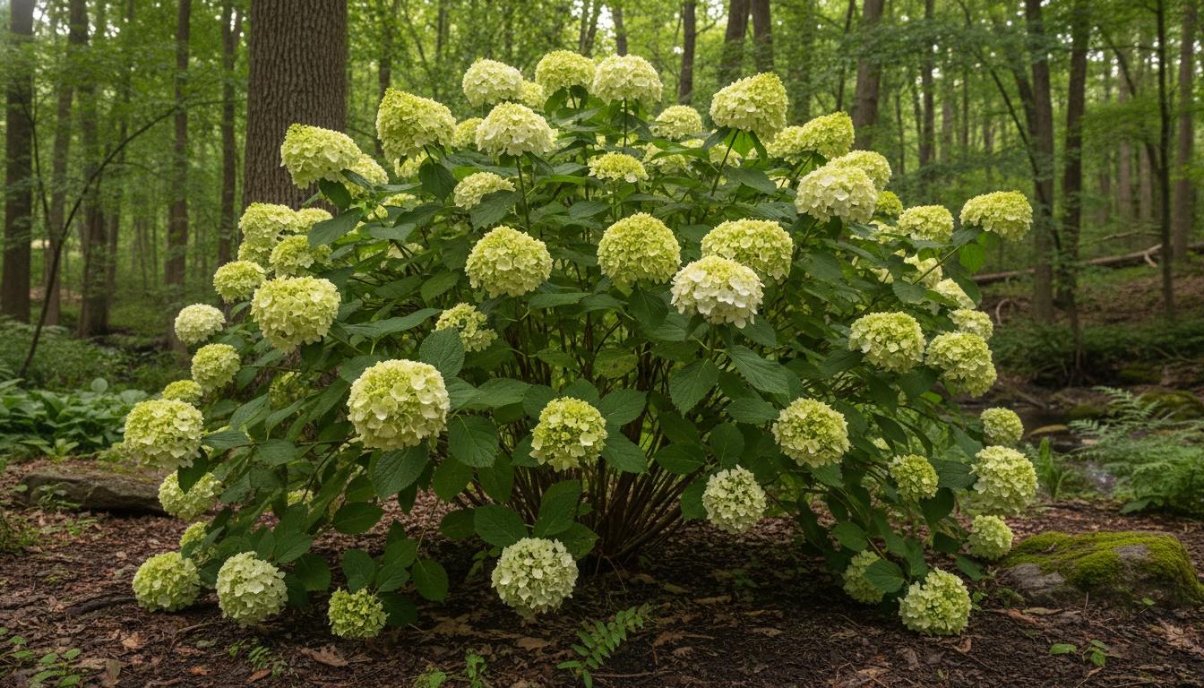 Smooth Hydrangea 'Ncha8' Pp30431 Invincibelle Limetta® Pp30431 Invincibelle Limetta® (Hydrangea Arborescens 'Ncha8') - Ground Layers