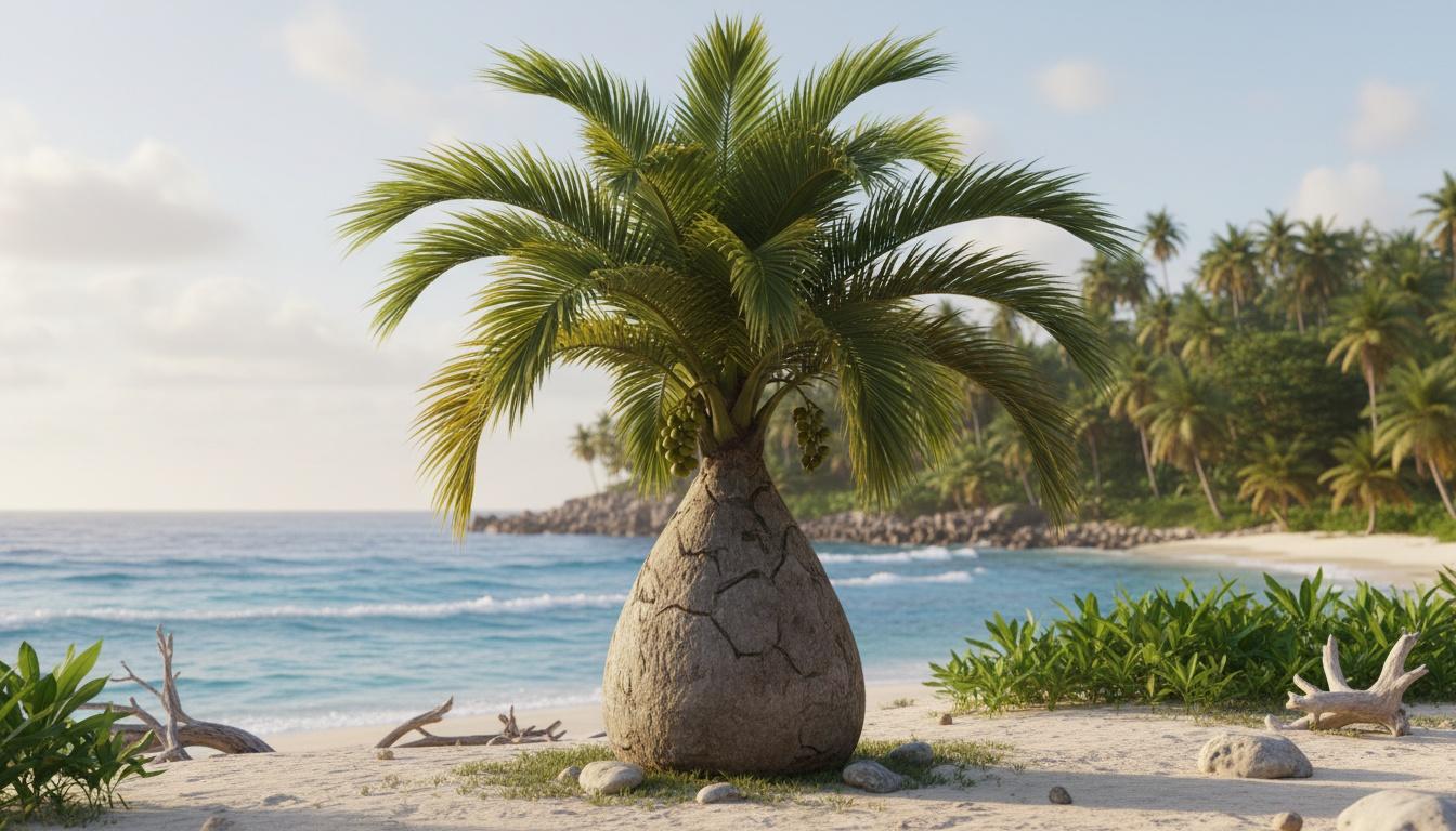Bottle Palm (Hyophorbe Lagenicaulis) - Shade Trees