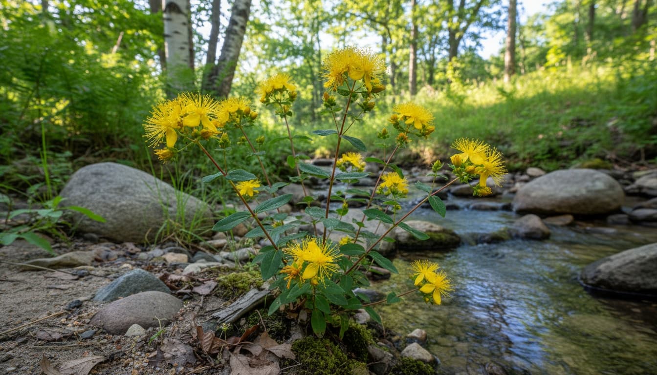 Kalm'S St. John'S Wort (Hypericum Kalmianum) - Ground Layers