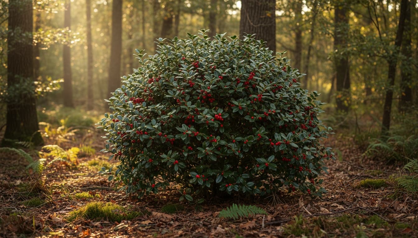 Carissa Holly (Ilex Cornuta 'Carissa') - Evergreen Trees