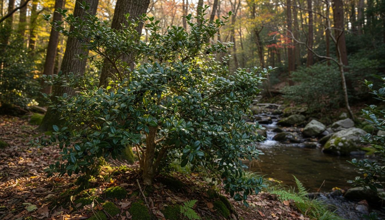 Conin Holly (Ilex Crenata) - Ground Layers