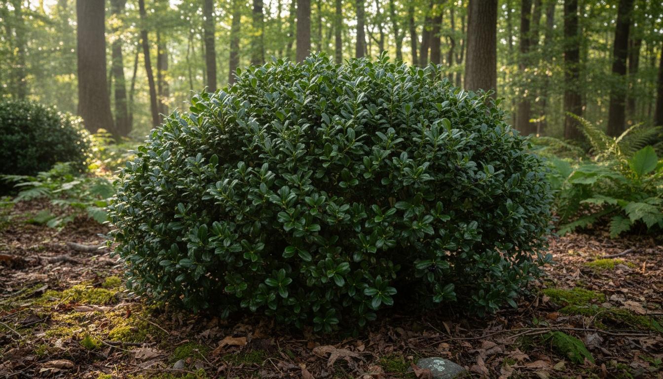 Compacta Holly (Ilex Crenata 'Compacta') - Ground Layers