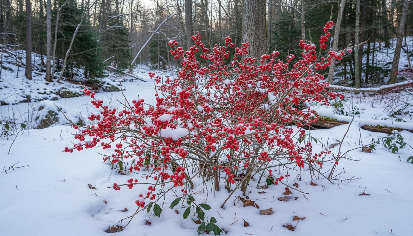 Winterberry Holly (Ilex Verticillata) - Ground Layers