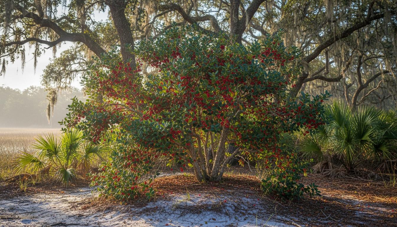 Yaupon Holly (Ilex Vomitoria) - Ground Layers