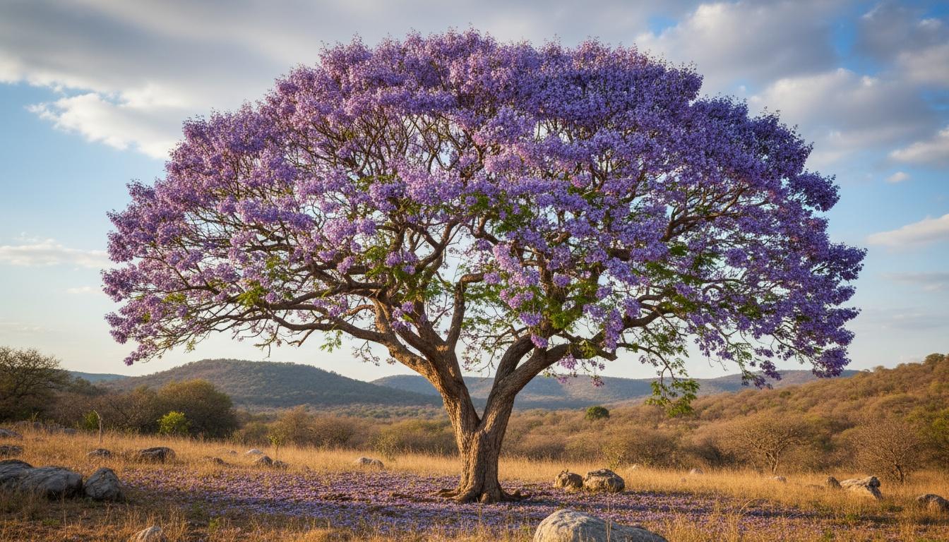 Jacaranda Tree (Jacaranda Mimosifolia) - Flowering Trees