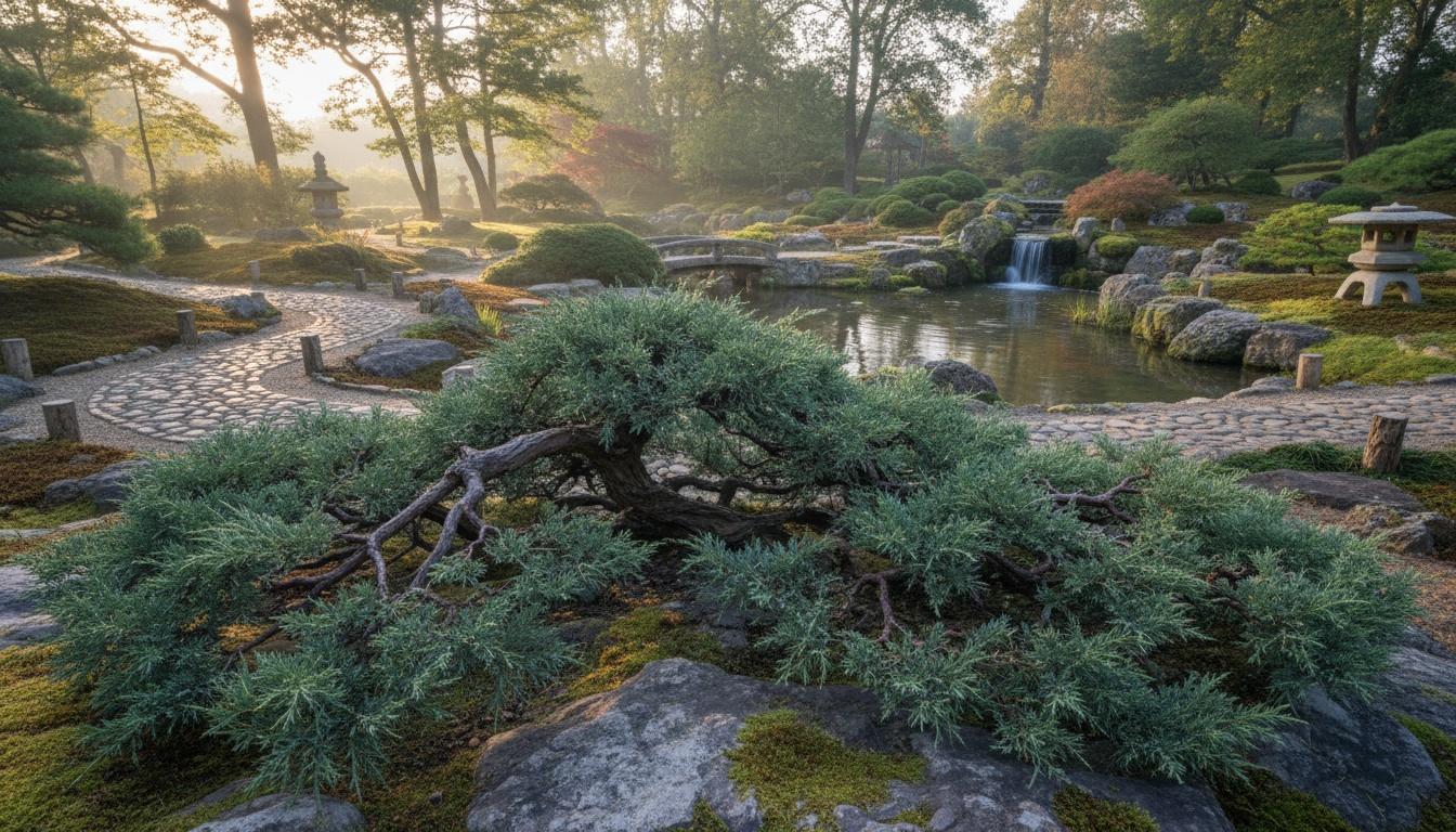 Japanese Garden Juniper 'Nana' (Juniperus Procumbens Green Mound 'Nana') - Evergreen Trees